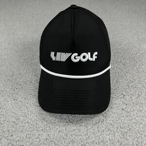 LIV Golf Rope Hat Cap Mens SnapBack Adjustable Embroidered Logo Official